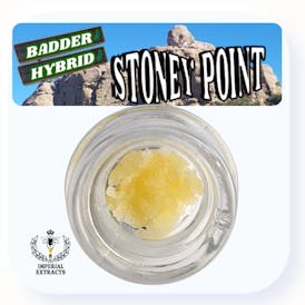 Stoney Point 1.0 g (Hybrid)-Badder By Imperial Extracts