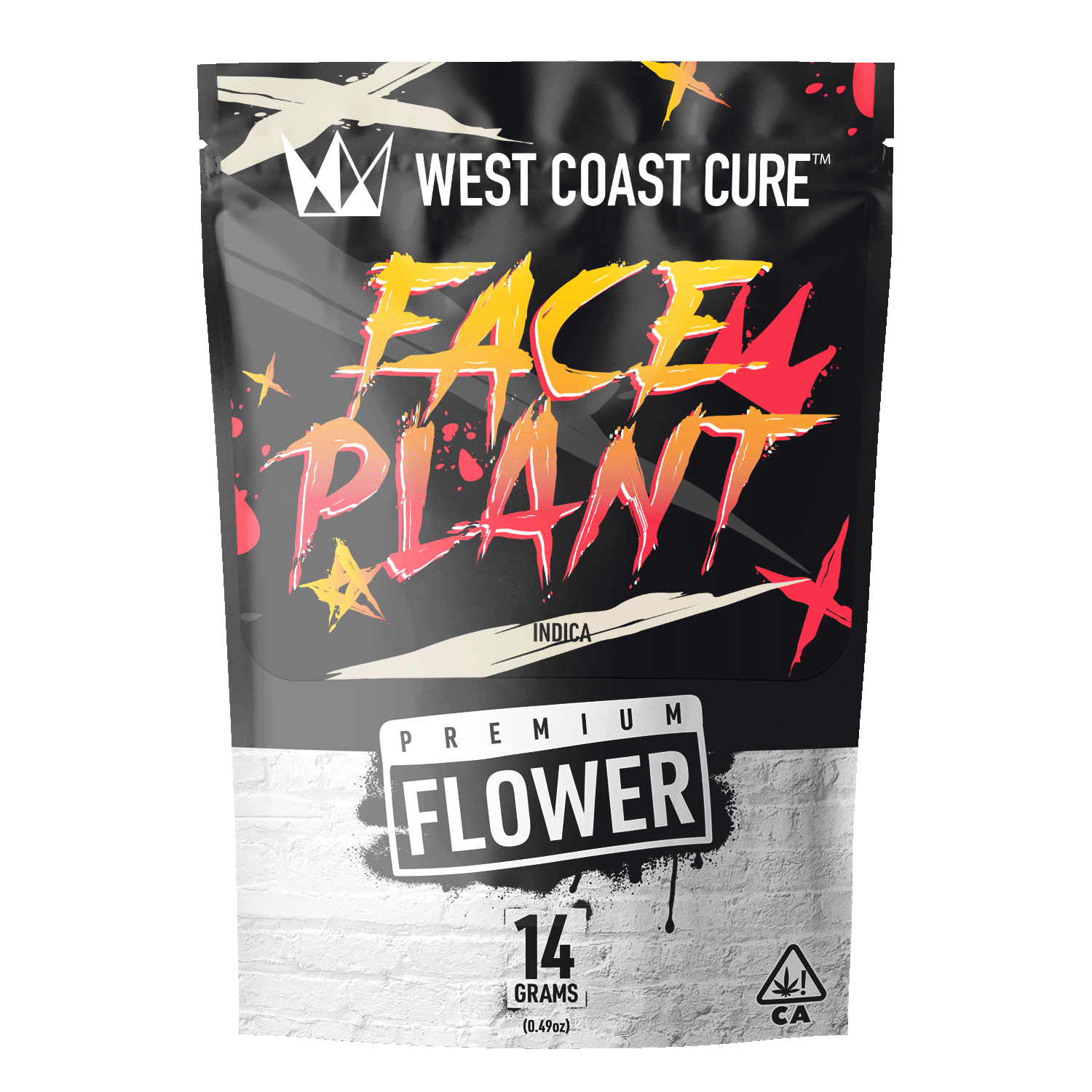 Face Plant - 14G Premium Flower - West Coast Cure