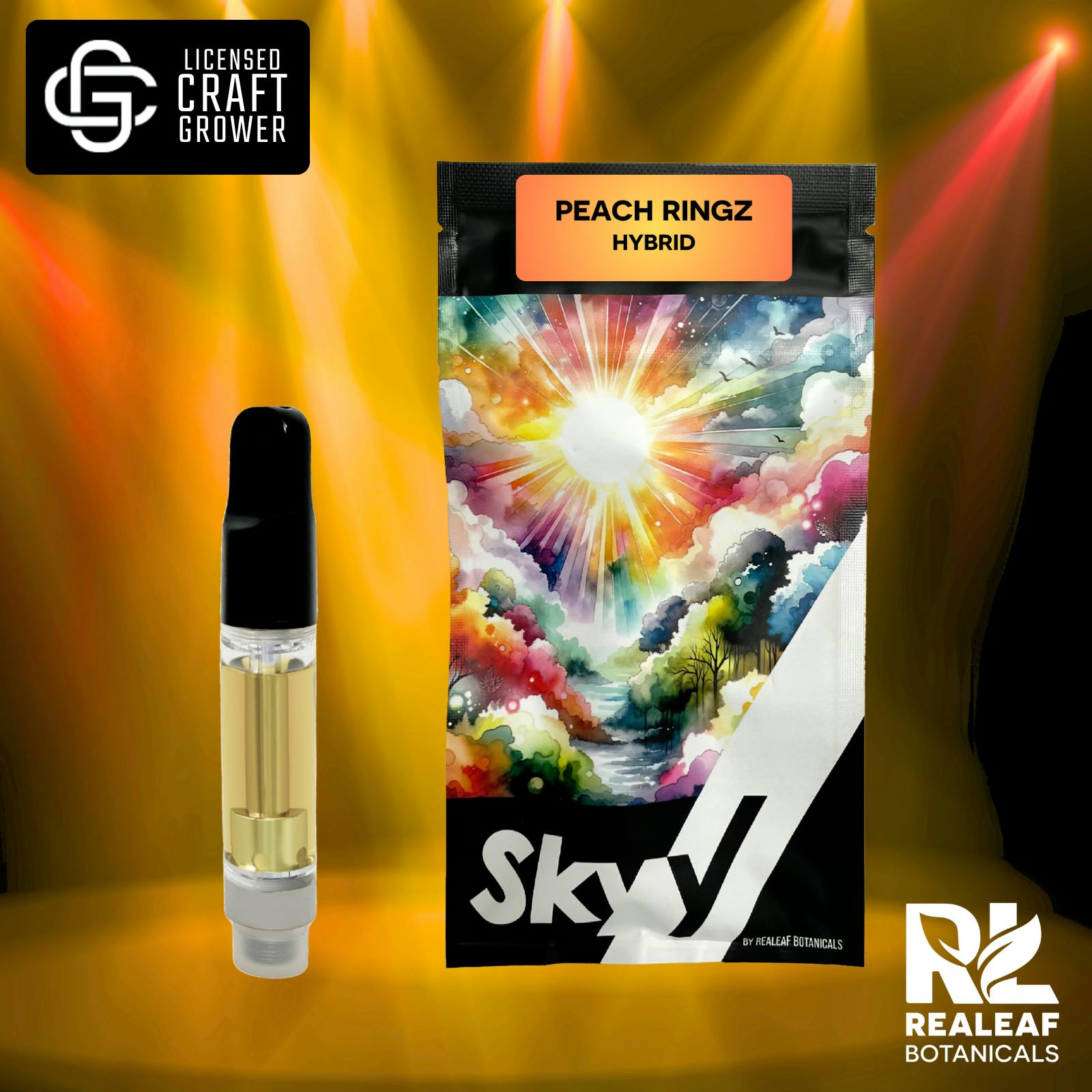Peach Ringz Vape Cartridge 2.0g