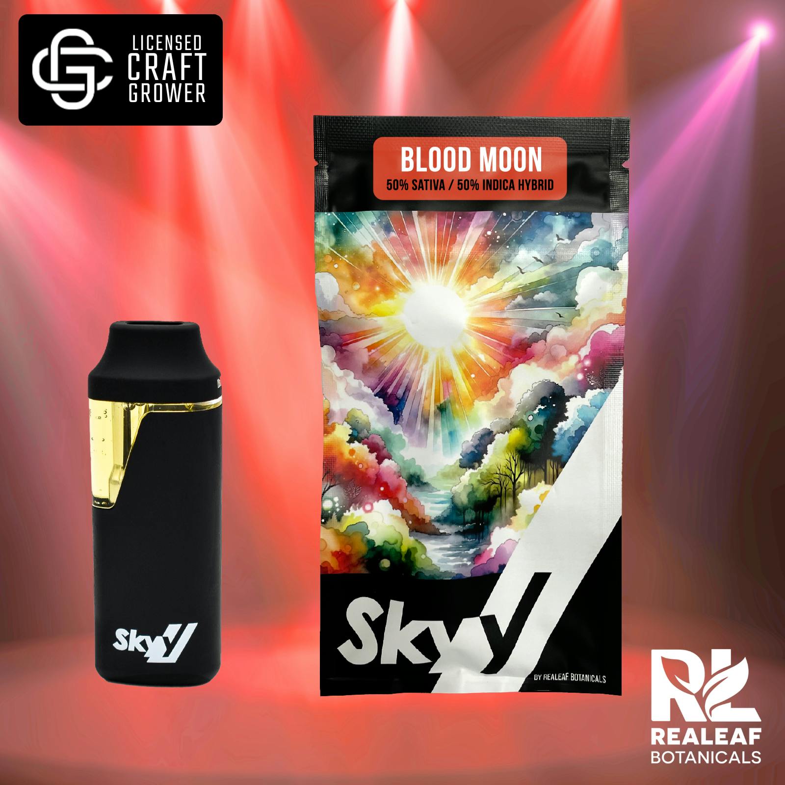 Blood Moon Disposable Pen