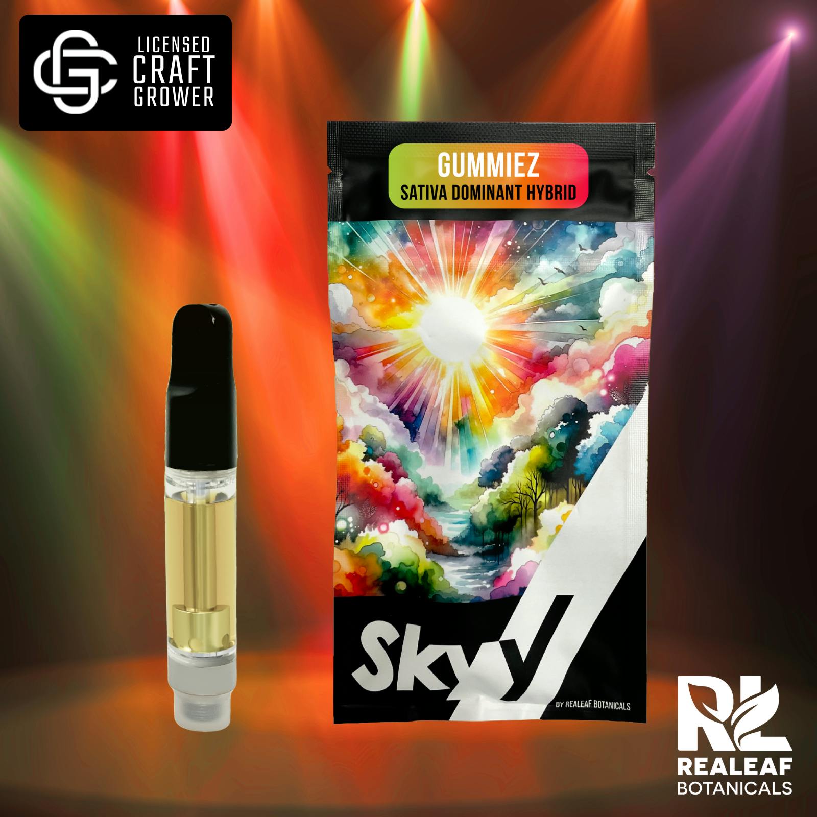 Gummiez Vape Cartridge 2.0g by Realeaf Botanicals