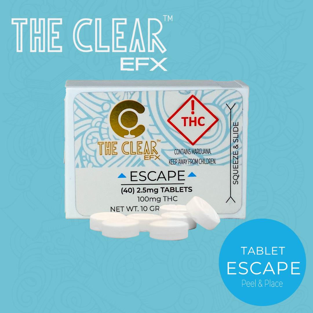 The CLEAR EFX Tablets 2.5mg - 40 Pack | Escape