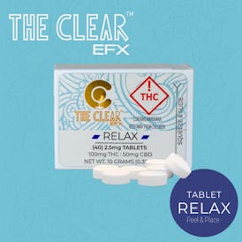 The CLEAR EFX Tablets 2.5mg - 40 Pack | Relax