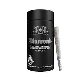 Gumbo - Diamond Infused Pre-Rolls | 2.5G 5-Pack
