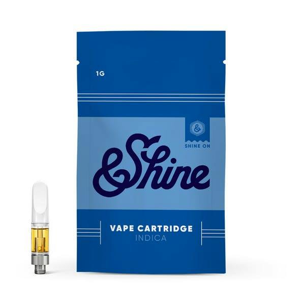 &Shine | Orange Kush x Rainbow Candy | Cartridge | 1g at BEYOND / HELLO Normal Cannabis Dispensary