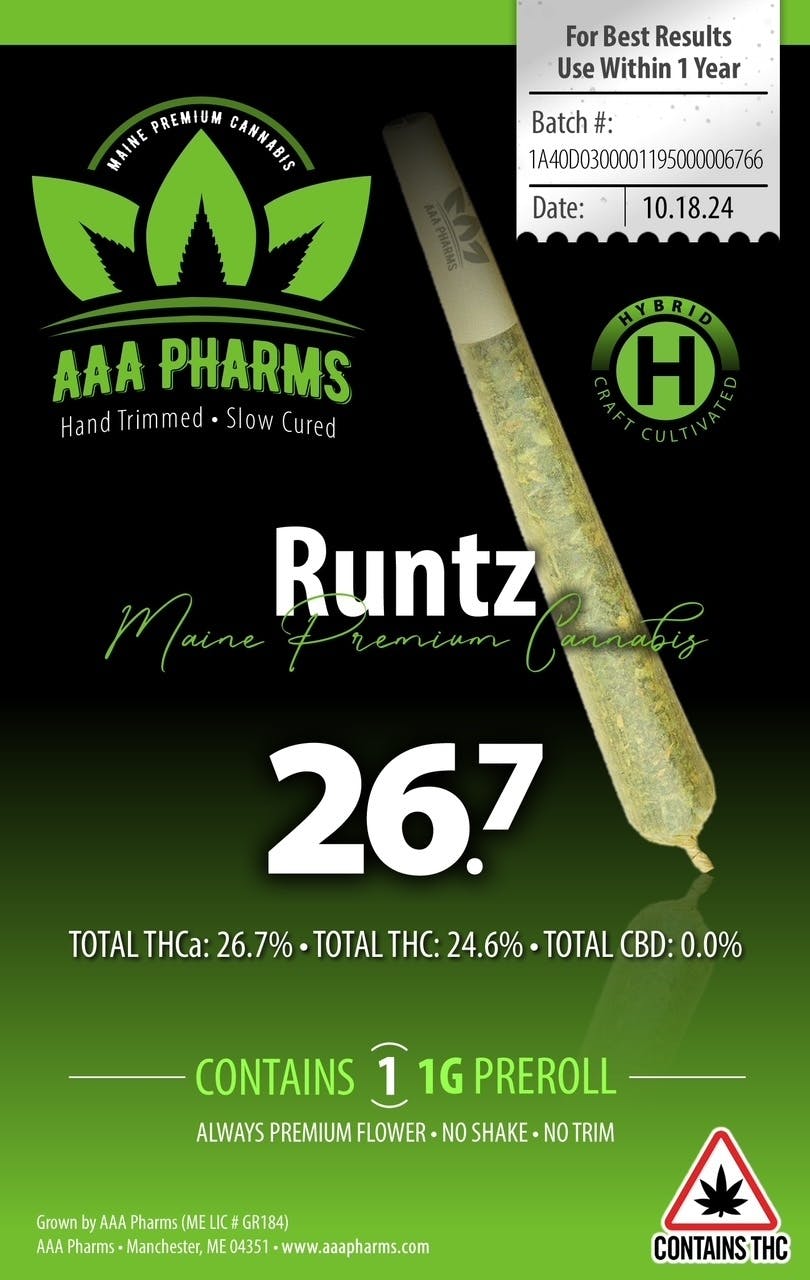 Runtz Pre Roll