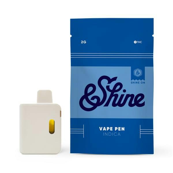&Shine | OG Kush | Disposable Vape Pen | 2000mg by &SHINE