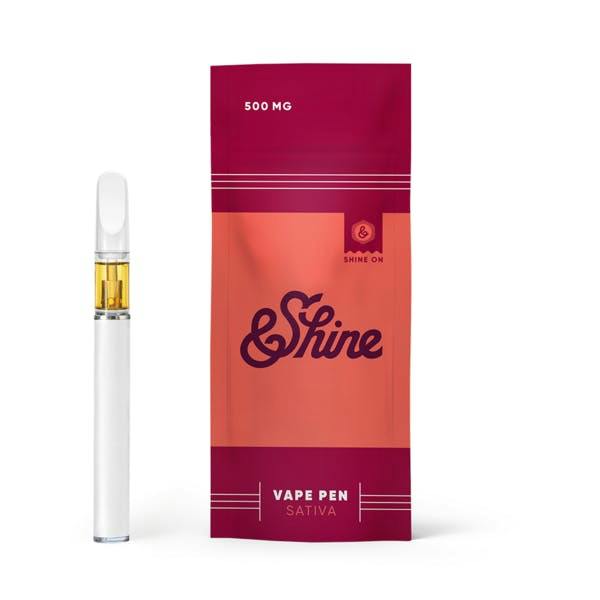 &Shine | Ghost Train Haze | Disposable Vape Pen | 500mg by &SHINE