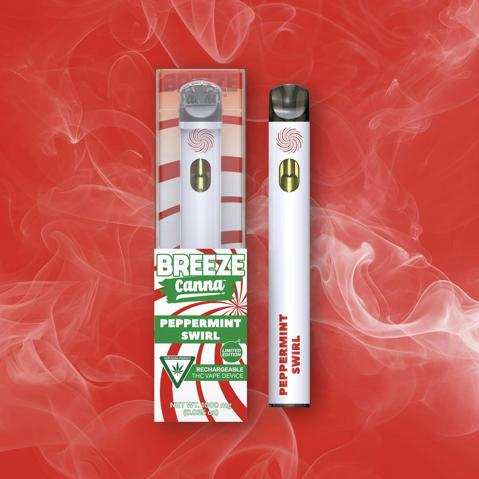 BREEZE Canna | Candy Cane | Seasonal PLUS Disposable | 1g