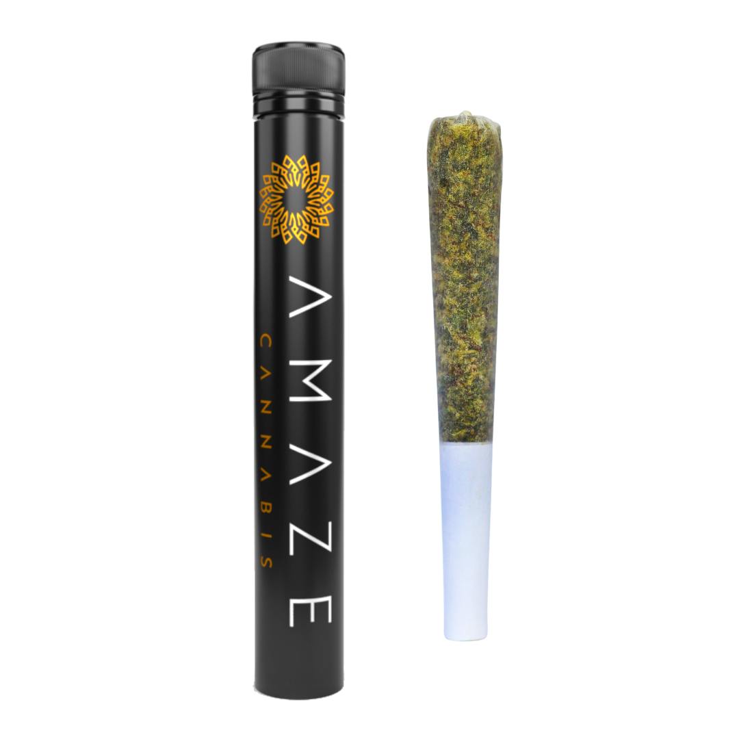 AMAZE Cannabis - Blueberry Clementine - [0.5g] Whole Flower Pre-roll
