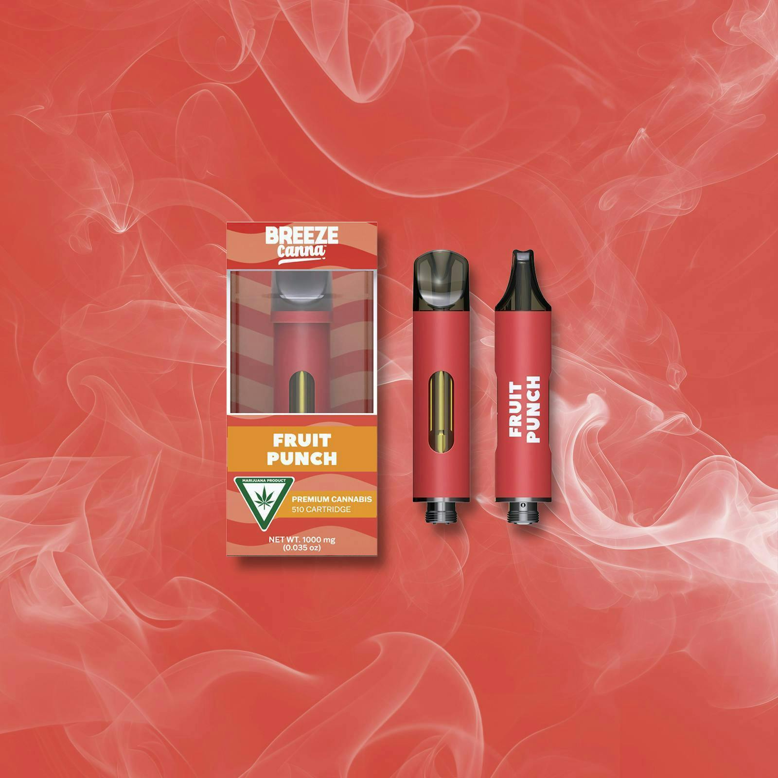 BREEZE Canna | Fruit Punch | Classic Cartridge | 1g by BREEZE Canna