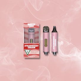 BREEZE Canna - Strawberry Cream - Classic 1g 510 Vape Device