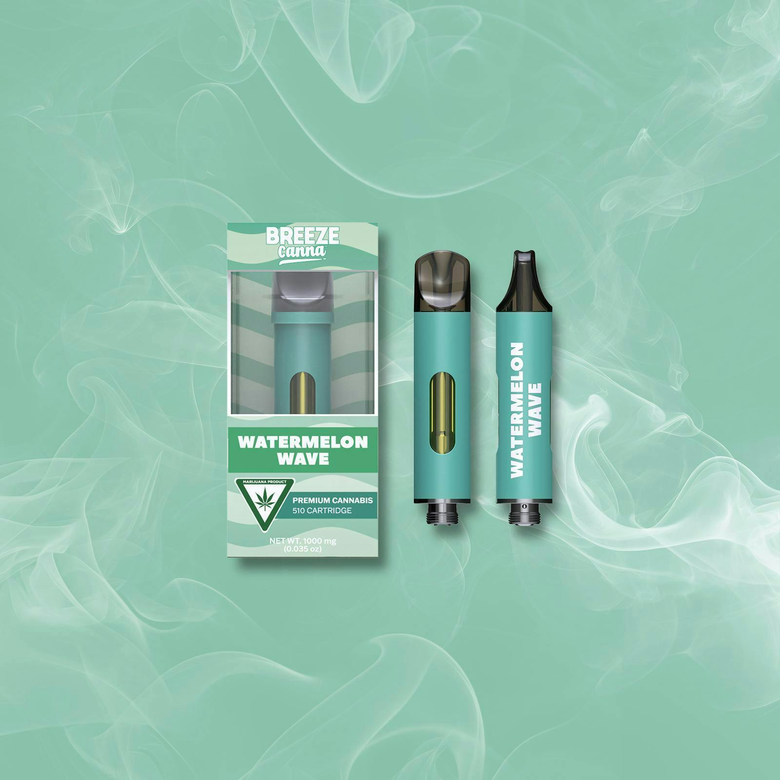 BREEZE Canna | Watermelon Wave | Classic Cartridge | 1g by BREEZE Canna