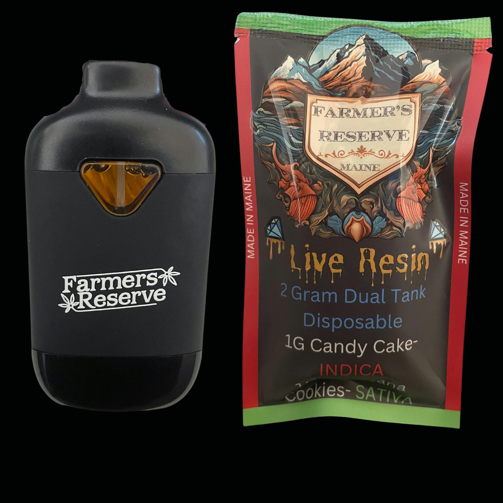 2 Gram Flavor Switch Pod-1G-Candy Cake + 1G-Cookies - Farmers Reserve