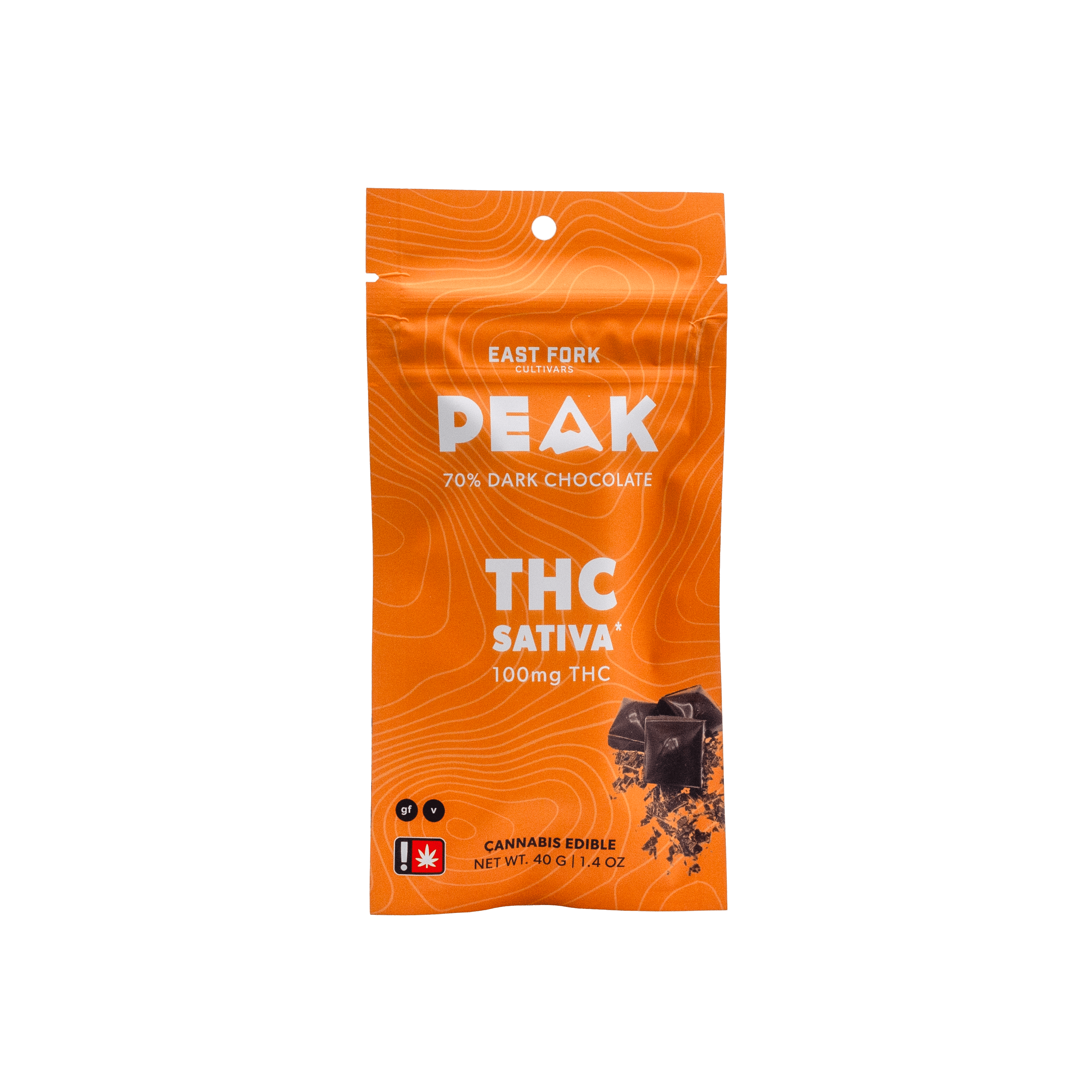 Sativa Dark Chocolate - Gummiez | 100mg