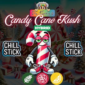 Dr. Funky's Chill Stick Candy Cane Kush 0.6g (Hybrid)