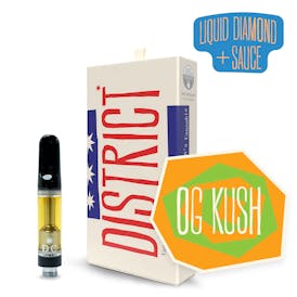 OG Kush Liquid Diamonds and Sauce Cartridge