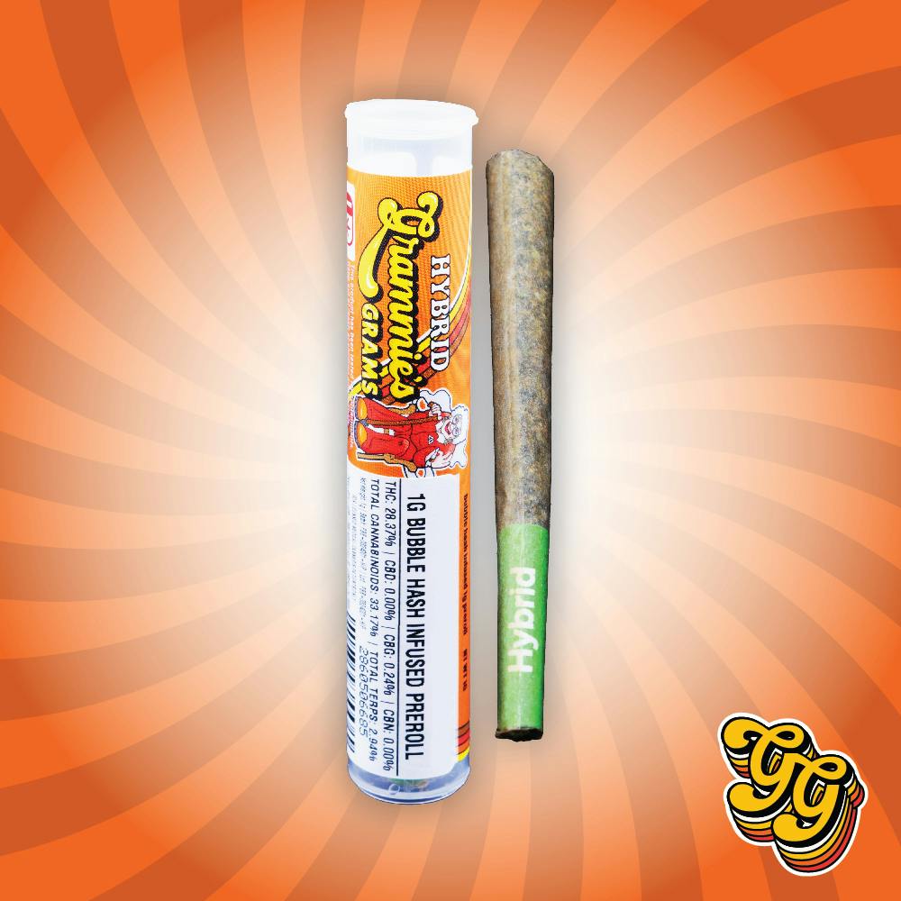 Mai Tai Tartz - Bubble Hash Infused Pre-Roll (1g)