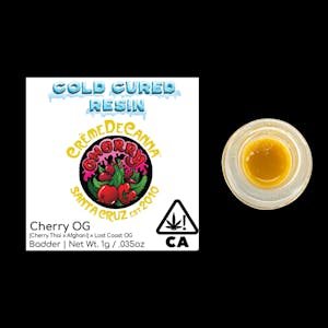 CREME DE CANNA - Creme De Canna Badder 1g Cherry OG