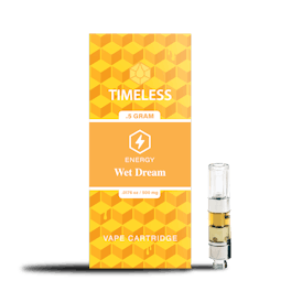 Timeless Wet Dream 500mg Vape Cartridge (Energy)