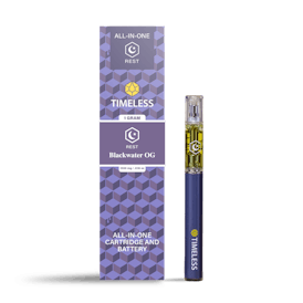 Timeless Blackwater OG 1000mg Vape Cartridge All-In-One (Rest)