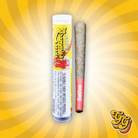 Strawberry Jet Fuel - Bubble Hash Infused Pre-Roll (1g)