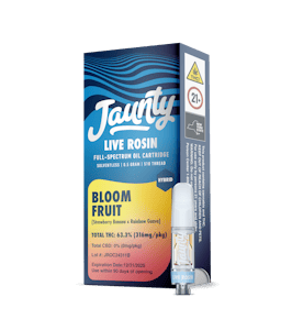 JAUNTY - JAUNTY | Bloomfruit | Live Rosin | .5G