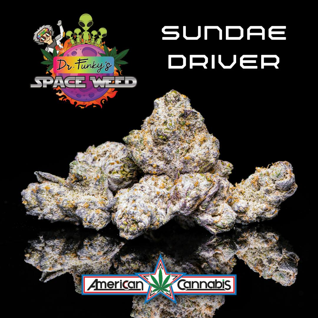 Dr. Funky's Space Weed Sundae Driver 3.5g (Sativa