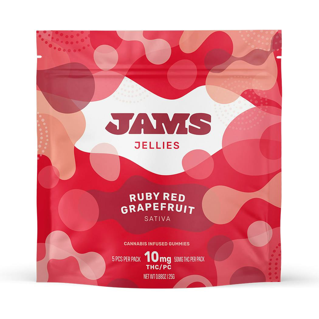 Jellies - Ruby Red Grapefruit 50mg | 5pk