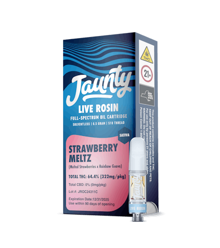 Jaunty - Strawberry Meltz | Live Rosin | 0.5g