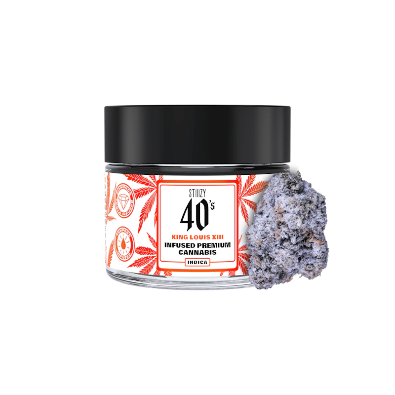 STIIIZY - KING LOUIS XIII - 3.5G 40's Infused Flower Jar, Flower