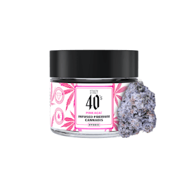 - PINK ACAI - 3.5G 40's Infused Flower Jar