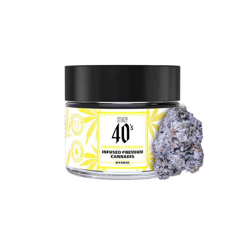 STIIIZY - PINEAPPLE EXPRESS - 3.5G 40's Infused Flower Jar, Flower