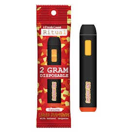 Blueberry Haze | Ritual Liquid Diamond 2g Disposable | Sativa