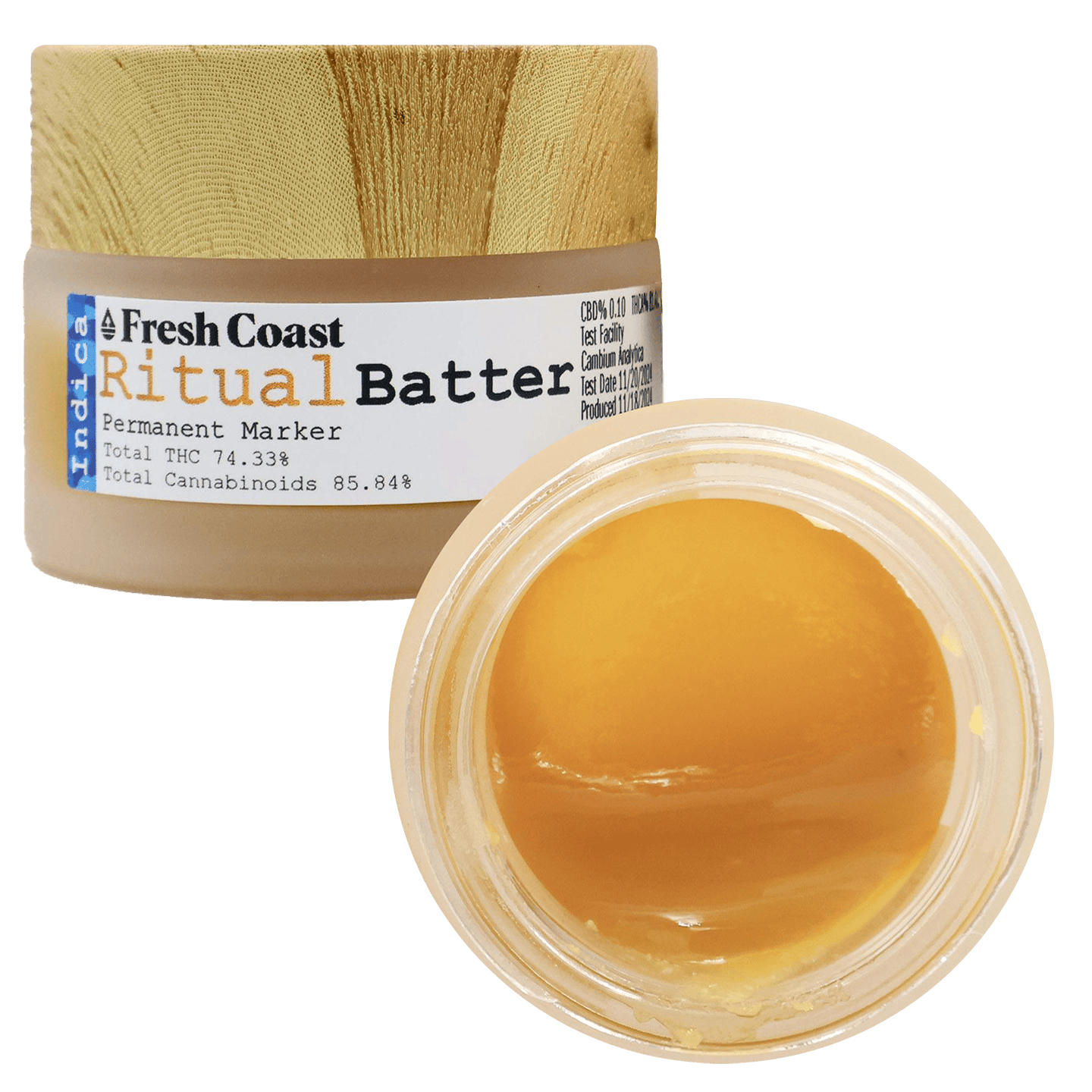 Fresh Coast | Permanent Marker | THC 74.34% | Ritual Batter 7G | Indica ...