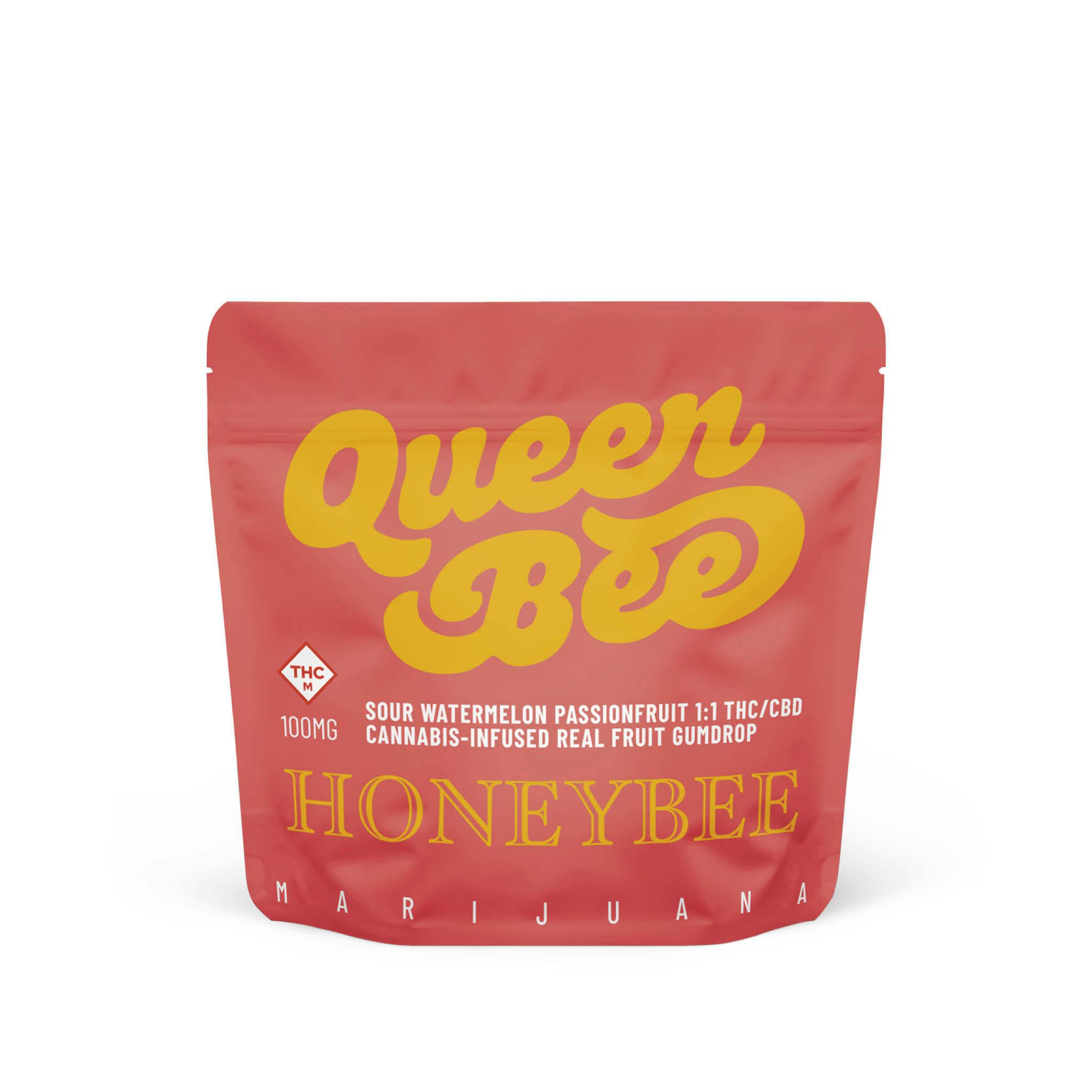 Queen Bee Sour Watermelon Passionfruit 1:1 Gumdrop