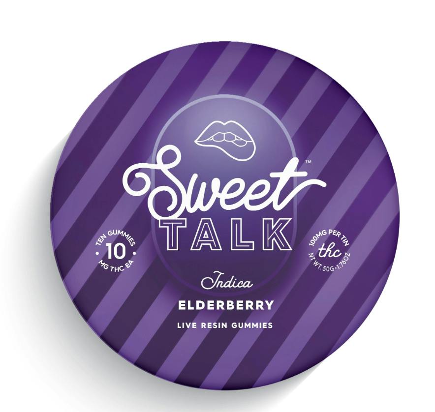 100mg Elderberry Live Resin Gummies