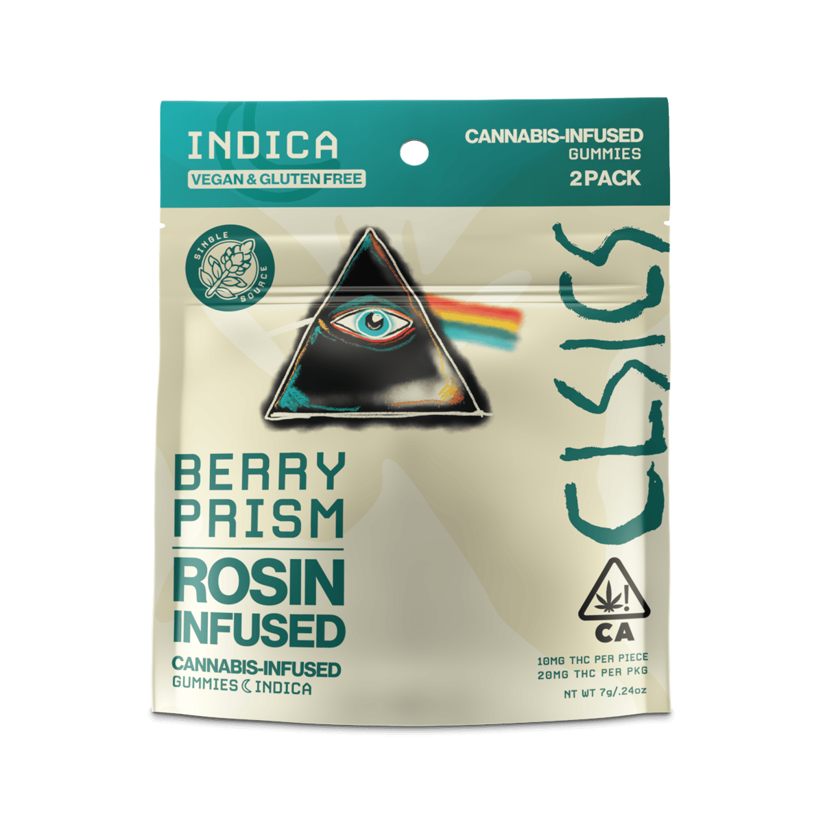 Berry Prism - 10Pk GUMMIES LIVE ROSIN INFUSED