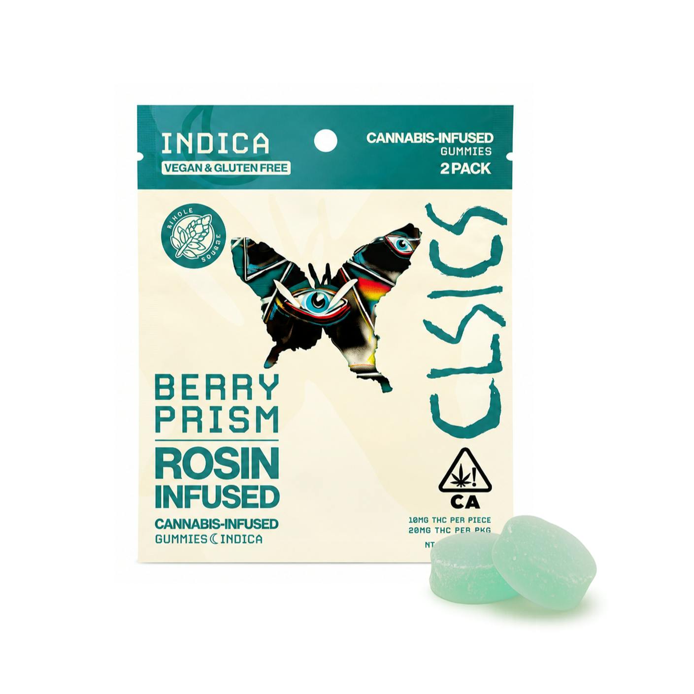 CLSICS - Berry Prism - Live Rosin Infused Gummies - 2ct