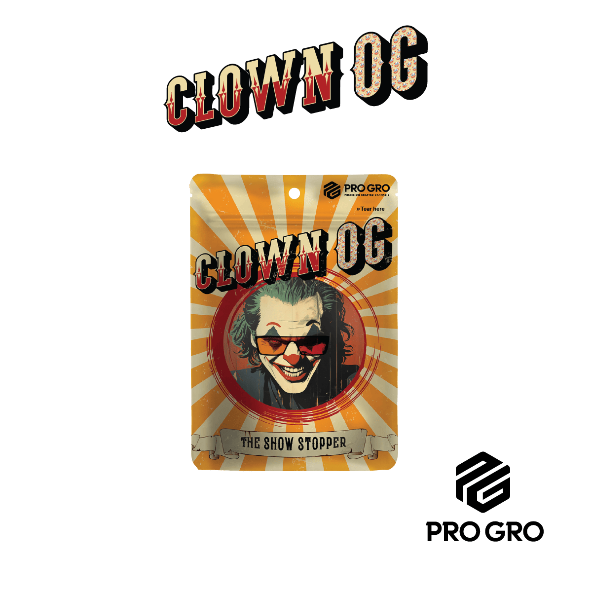 Clown OG Pre-Pack | 3.5g by Pro Gro