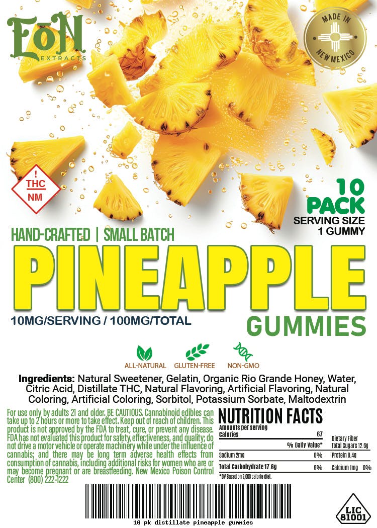 Pineapple Gummies