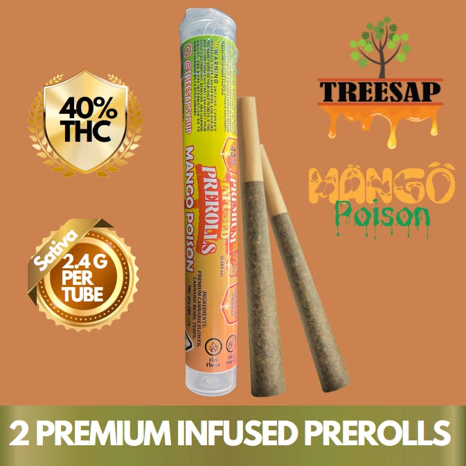 Infused Pre Roll Mango Poison