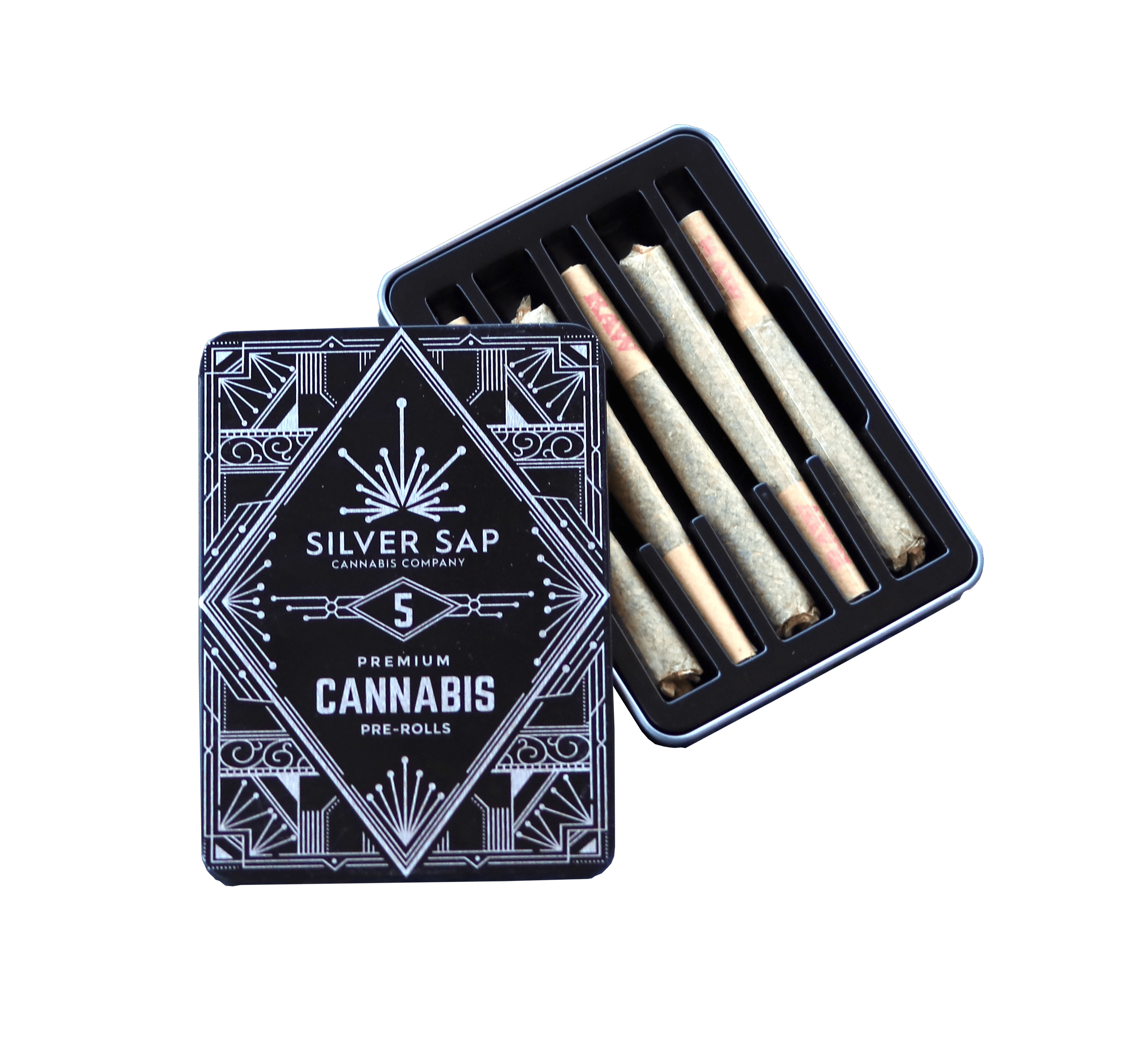 Premium Prerolls - 1g - 5 pack tin