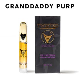 Twisted Cartridge 1g - Grand Daddy Purp