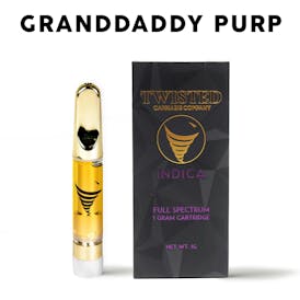 Twisted Cartridge 1g - Grand Daddy Purp