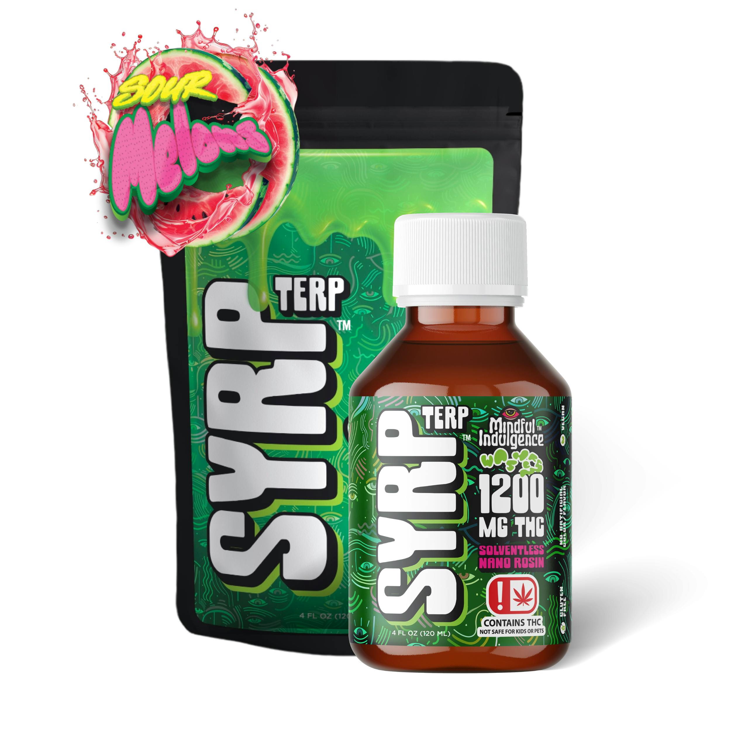MI x Washers | Terp Syrp | Sour Melons | Mix-in | 1200mg | 120ml