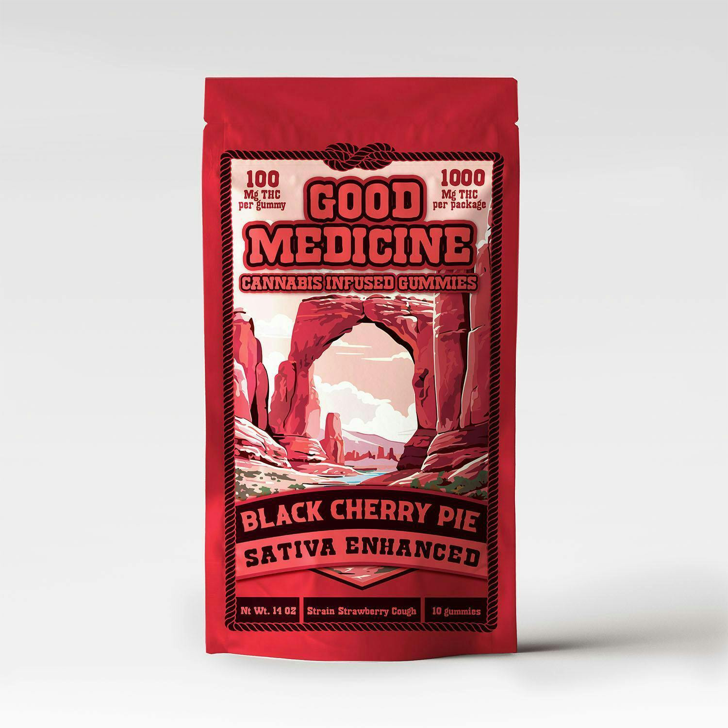 Good Medicine 1000mg- Black Cherry Pie