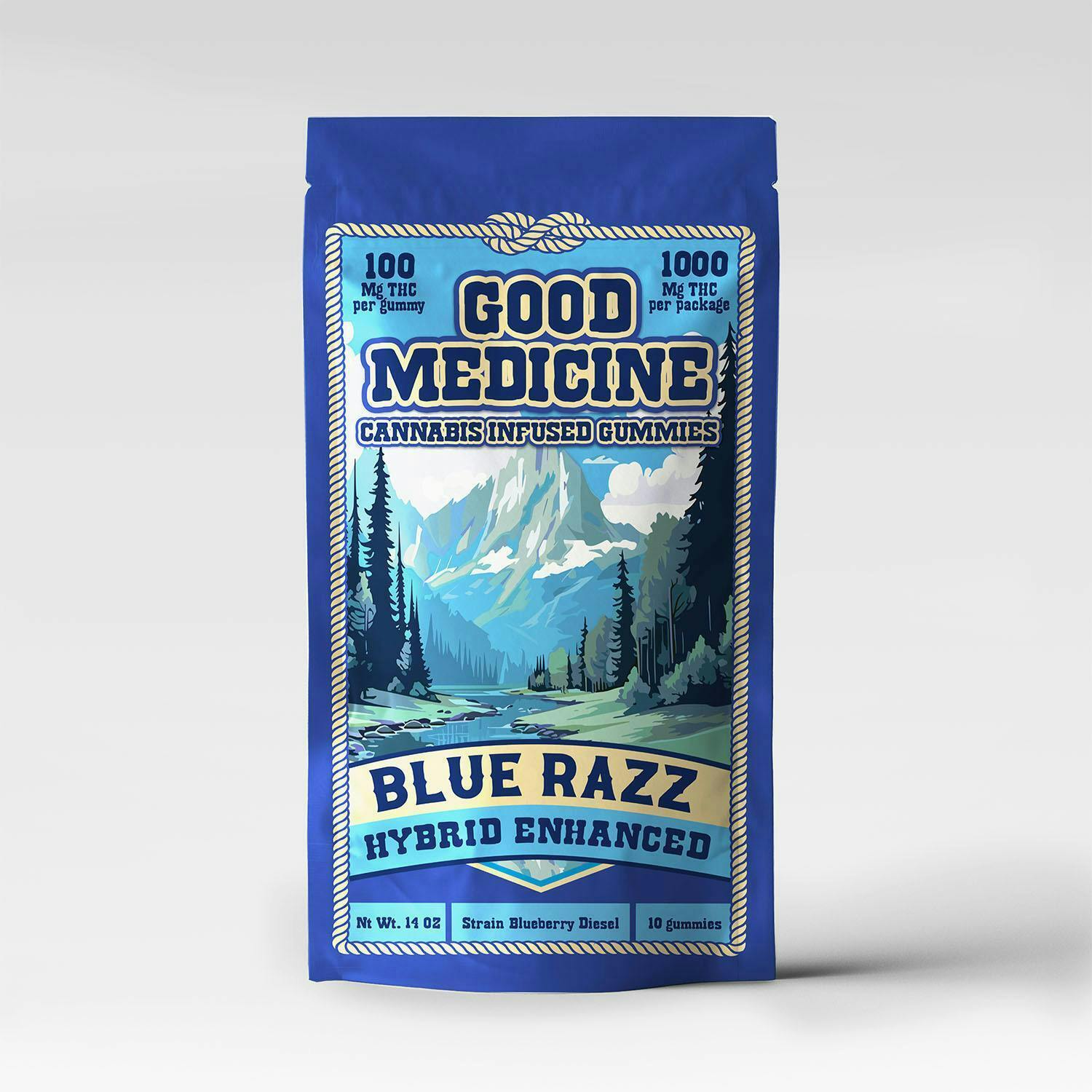 Good Medicine 1000mg- Blue Razz