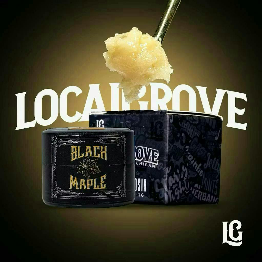 Local Grove Live Hash Rosin Badder | Black Maple | 1G by Local Grove