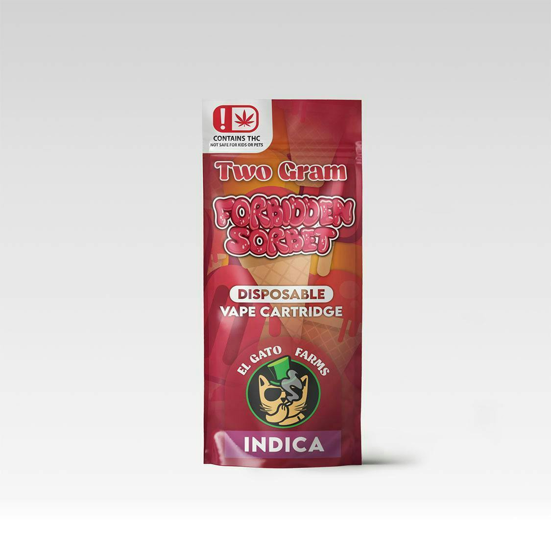 El Gato 2g Disposable Vape - Forbidden Sorbet